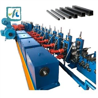 Automatisk stål firkantede rør gør maskinen til salg